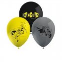 8 GLOBOS DE LATEX BATMAN