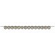 Guirnalda Happy Birthday 300 cm Black & Gold