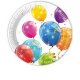 8 PLATOS 23 CM Sparkling Balloons