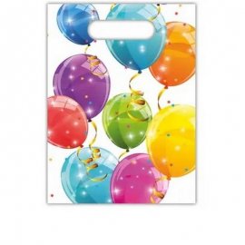 6 BOLSAS Sparkling Balloons