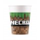 8 VASOS DE PAPEL MINECRAFT