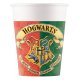 8 VASOS DE PAPEL HARRY POTTER