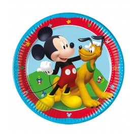 8 PLATOS 20 CM MICKEY