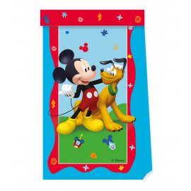 4 BOLSAS DE PAPEL MICKEY