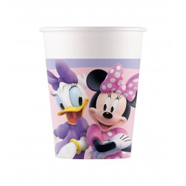 8 VASOS DE PAPEL MINNIE