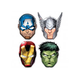 6 CARETAS AVENGERS