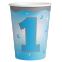 8 VASOS 250 ML ONE LITTLE STAR - BOY