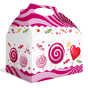 Cajita Candy Party 20 x 16 x 11 cm