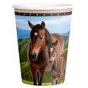 8 Vasos Horse And Pony