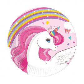 PLATOS 20 CM Unicorn Rainbow Colors