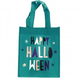 Bolsa Halloween Turquesa 21 x 23 cm