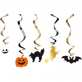 5 Colgantes Halloween 75 cm