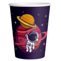 8 VASOS 250 ML ASTRONAUTA