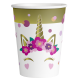 8 Vasos UNICORN BABY