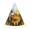 6 Gorros BIG DIG CONSTRUCCION