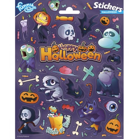 Pegatinas Halloween Largas 156 x 200 mm