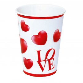 8 Vasos LOVE