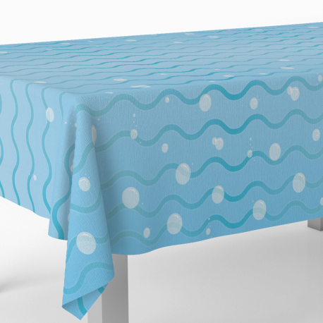 Mantel de Plástico 274 X 137 cm Water Tablecovers