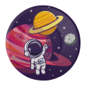 8 PLATOS 18 CM ASTRONAUTA