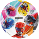 8 Platos 23 Cm Power Rangers