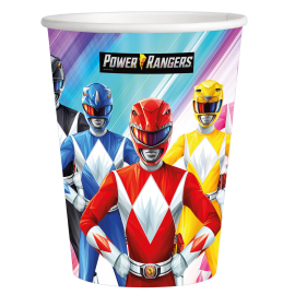 8 Vasos Power Rangers