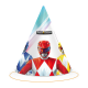 6 Gorros Power Rangers