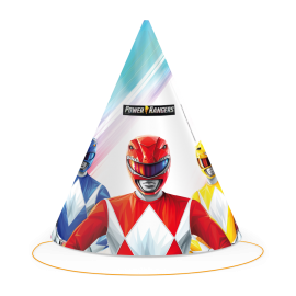6 Gorros Power Rangers