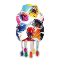 Piñata 46 x 33 cm Power Rangers
