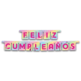 Guirnalda Feliz Cumpleaños Bebés Llorones 3 metros