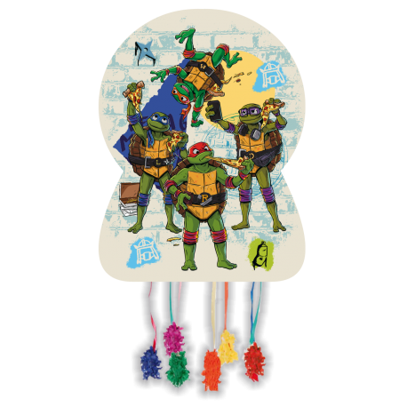 Piñata 65 x 46 cm Tortugas Ninja