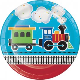 8 Platos 23 cm All Aboard