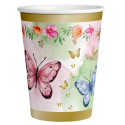 8 Vasos Butterfly Shimmer