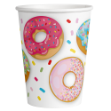 8 VASOS 250 ML DONUT TIME