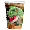 8 Vasos Jurasic Dino 250 ml