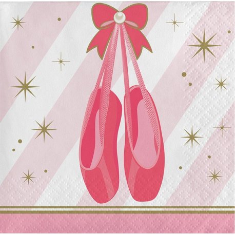 16 Servilletas 25 cm Twinkle Toes