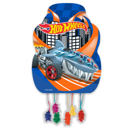 Piñata Mediana Hot Wheels