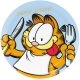 8 Platos 23 Cm Garfield