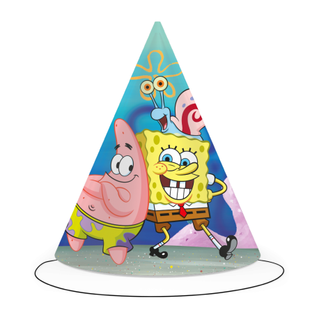 6 Gorros Bob Esponja