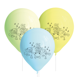 8 Globos Latex Bob Esponja