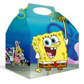 Cajita Bob Esponja 20 x 16 x 11 cm