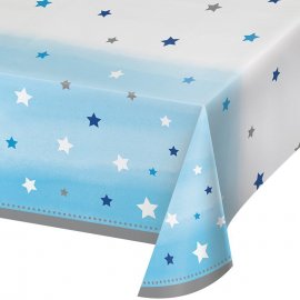 Mantel De Plástico 259 X 137 cm One Little Star - Boy