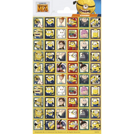 Pegatinas Minions Mi Villano Favorito Mini 102 x 200 mm