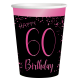 8 Vasos Elegant Pink 60
