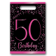8 Bolsas Elegant Pink 50