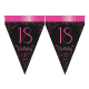 Banderin Elegant Pink 18