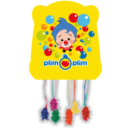 Piñata Basic Payaso Plim Plim 28 x 33 cm