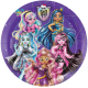 8 Platos 23 Cm Monster High