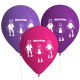 8 Globos Latex Moster High