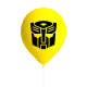 8 Globos Latex Transformers