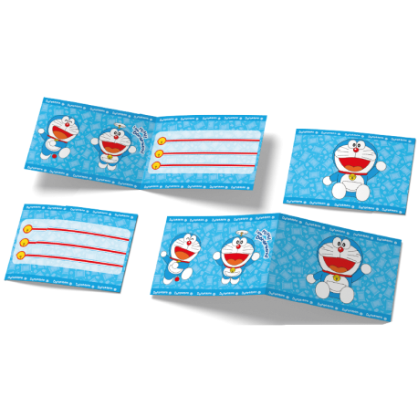 6 Invitaciones Doraemon
